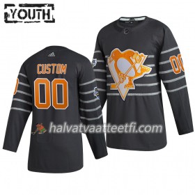 Lasten NHL Pittsburgh Penguins Pelipaita Custom Harmaa 2020 NHL All-Star Adidas Authentic 